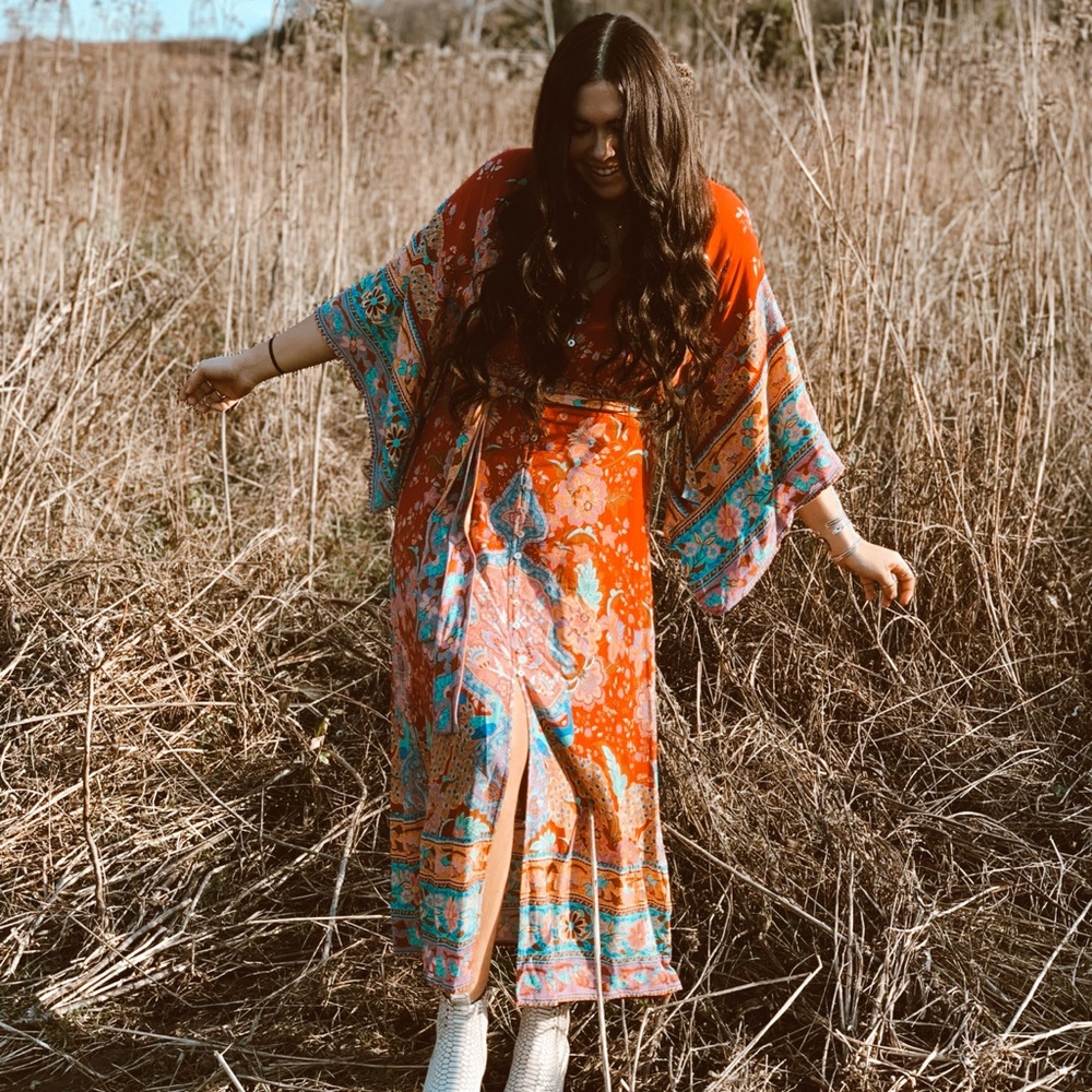 Spell Lotus Maxi Dress/Kimono ❣️✨